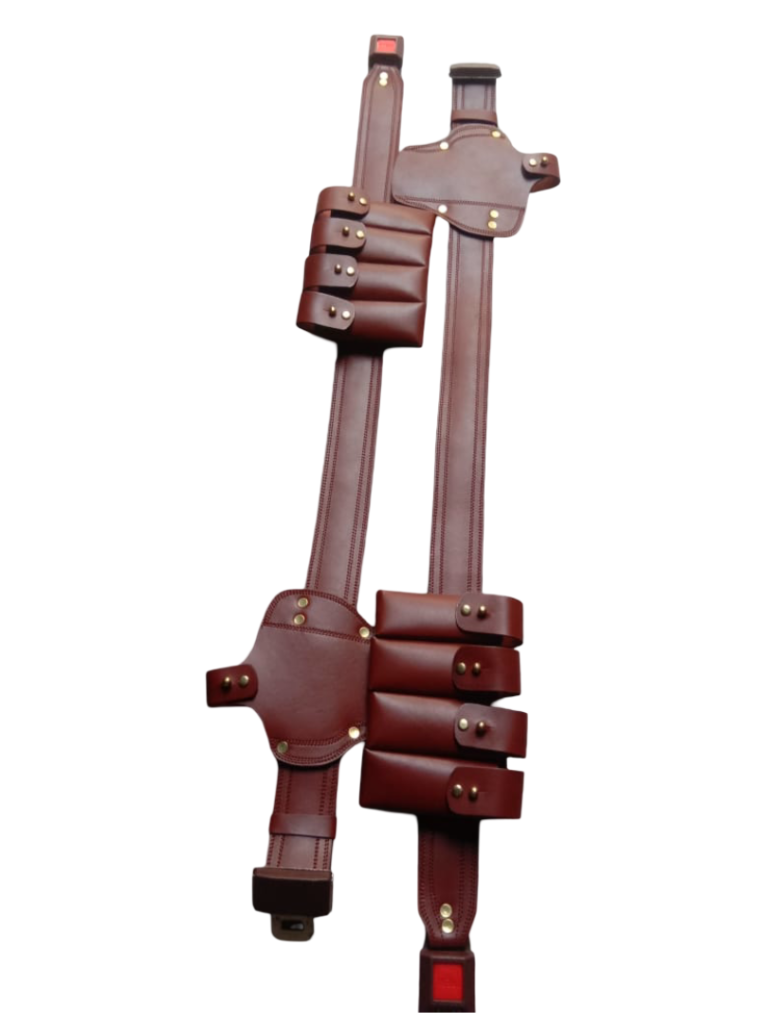 Belt holster leather